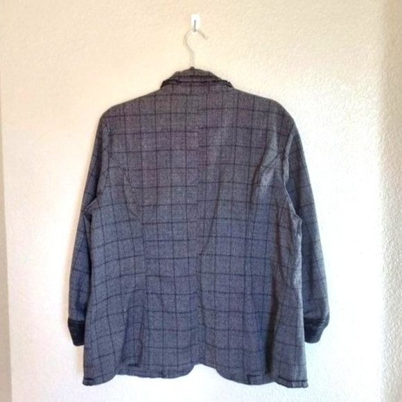 Maurice's Womens Blazer Grey XXL Plus Size  Roll Cuff Blazer - Picture 6 of 8